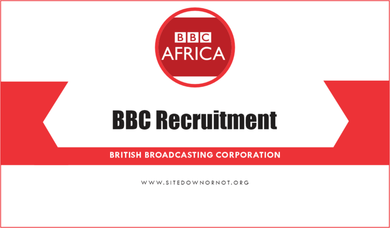 BBC Recruitment 2025/2026 Application Form Portal