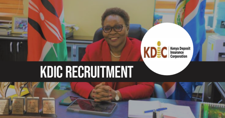 KDIC Recruitment 2025/2026 Vacancies Application Form Portal