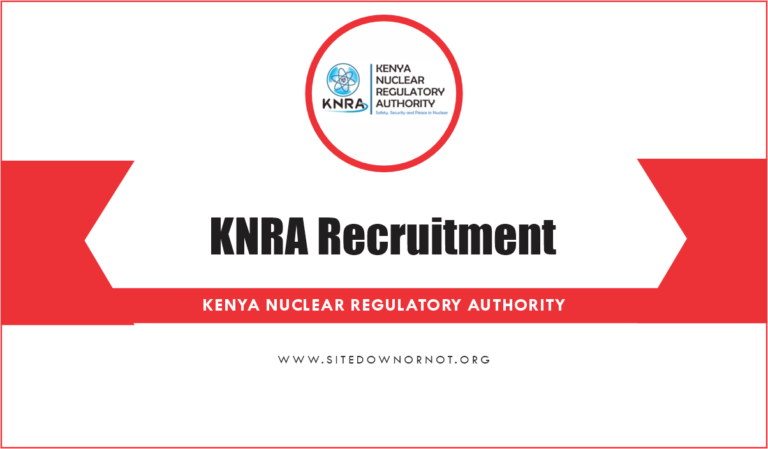 KNRA Recruitment 2025/2026 Application Form Portal