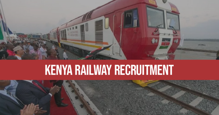 Kenya Railways Recruitment 2025/2026 Jobs Application Portal